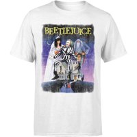 Beetlejuice Distressed Poster T-Shirt - Weiß - 5XL von Beetlejuice