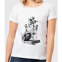 Beetlejuice Here Lies Betelgeuse Women's T-Shirt - White - 3XL - Weiß von Beetlejuice