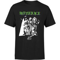 Beetlejuice Mono Poster T-Shirt - Schwarz - 4XL von Beetlejuice