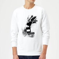 Beetlejuice Sandworm Attack Sweatshirt - White - S - Weiß von Beetlejuice