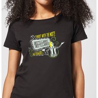 Beetlejuice The Ghost With The Most Women's T-Shirt - Black - 4XL - Schwarz von Beetlejuice