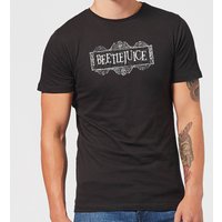 Beetlejuice White Logo Unisex T-Shirt - Black - 4XL - Schwarz von Beetlejuice