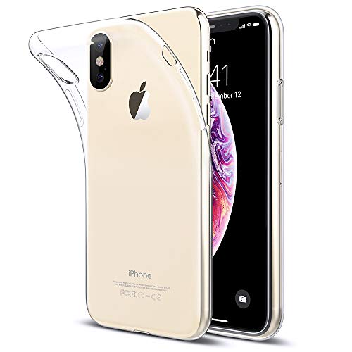 Beetop Kompatibel Mit Hülle Schutzhülle Ultradünn Handyhülle Transparent Weiche Silikon TPU Rückschale Case Cover Für iPhone XS Max - Durchsichtig Beetop Kompatibel Mit Hülle Schutzhülle Ultradünn Handyhülle Transparent Weiche Silikon TPU Rückschale Case Cover Für iPhone XS Max - Durchsichtig von Beetop