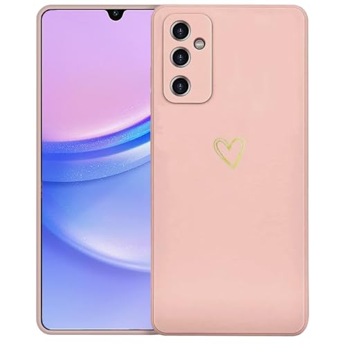 Beetop Kompatibel Mit Samsung Galaxy A15 4G/5G Hülle Schutzhülle Silikon TPU Stoßfest Handyhülle Case Cover für Samsung Galaxy A15 4G/5G - Rosa von Beetop