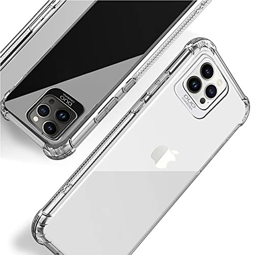 Beetop Kompatibel Mit iPhone 14 Pro Max Hülle Schutzhülle [Verdickung an 4 Seite] Handyhülle Transparent Weiche Silikon TPU Rückschale Case Cover Für iPhone 14 Pro Max - Durchsichtig(WSJ) von Beetop