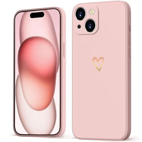 Beetop Kompatibel Mit iPhone 15 Hülle Schutzhülle Silikon TPU Stoßfest Handyhülle Case Cover für iPhone 15 6,1 Zoll - Rosa Beetop Kompatibel Mit iPhone 15 Hülle Schutzhülle Silikon TPU Stoßfest Handyhülle Case Cover für iPhone 15 6,1 Zoll - Rosa von Beetop