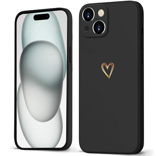 Beetop Kompatibel Mit iPhone 15 Hülle Schutzhülle Silikon TPU Stoßfest Handyhülle Case Cover für iPhone 15 6,1 Zoll - Schwarz Beetop Kompatibel Mit iPhone 15 Hülle Schutzhülle Silikon TPU Stoßfest Handyhülle Case Cover für iPhone 15 6,1 Zoll - Schwarz von Beetop