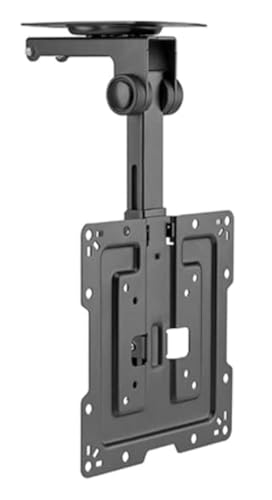 Beetronic TV-Deckenhalterung für 48,2 bis 109,2 cm (19 bis 43 Zoll) TV-Deckenhalterung, zusammenklappbar, klappbar, schräg von Beetronic
