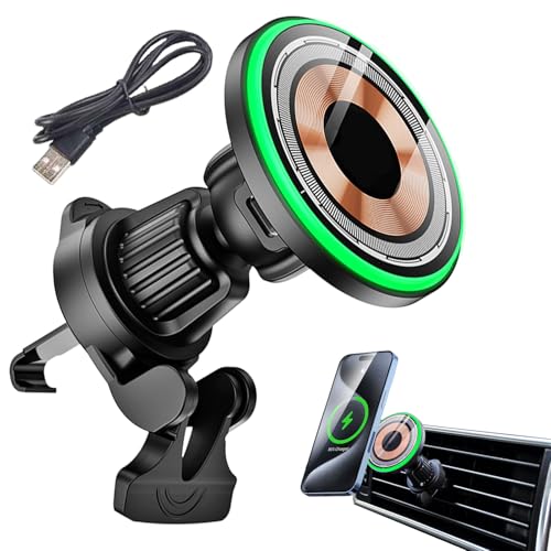 Befeixue Auto Mount Ladegerät, drahtloses Auto -Ladegerät - Magnetisches Telefon Stand Car Ladegerät,360 ° Rotation schneller Ladehalterentlüftung und Dash für Automobilfamilie Befeixue Auto Mount Ladegerät, drahtloses Auto -Ladegerät - Magnetisches Telefon Stand Car Ladegerät,360 ° Rotation schneller Ladehalterentlüftung und Dash für Automobilfamilie von Befeixue