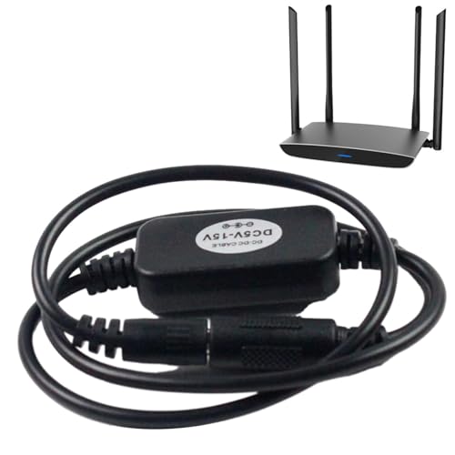 Befeixue Router-Neustartkabel,Automatischer Router-Neustart - 5,5 x 2,1 mm Repeater-Rebooter-Kabelzubehör,Automatischer Neustart des DC-Kabels, Routing-Reset des DC-Versorgungs-Timers, von Befeixue