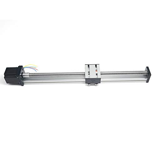 Befenybay 400mm Verfahrlänge Lineare Schienenführung Kugelumlaufspindel SFU1605 mit NEMA23 Schrittmotor für DIY CNC Router Teile X Y Z Linear Stage Actuator von Befenybay