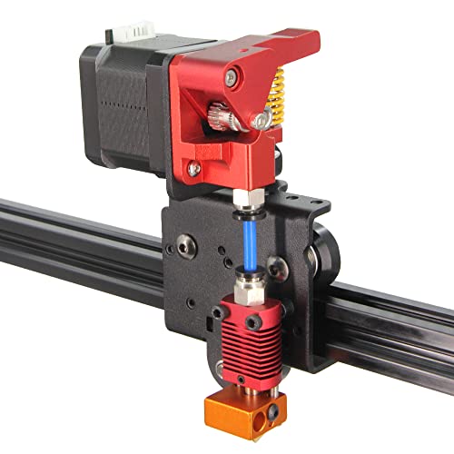 Befenybay Upgrade Direct Dual Gear Extruder Support Plate Kit mit Schrittmotor Easy Print Flexibles Filament für Creality Ender 3/CR-10 3D-Drucker von Befenybay