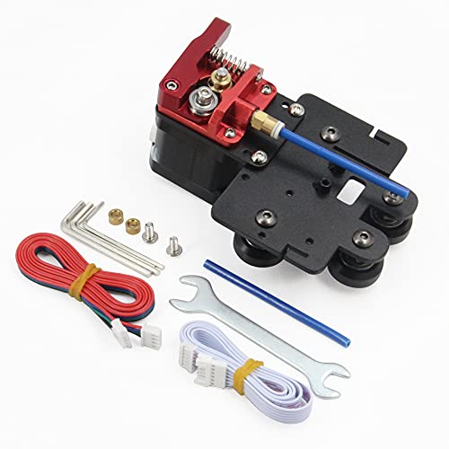 Befenybay Upgrade Direct Single Gear Extruder Support Kit mit Schrittmotor Easy Print Flexibles Filament für Creality Ender 5 / Ender 5 Pro/Ender 5 Plus 3D-Drucker (Platte + Single Gear + Motor) von Befenybay