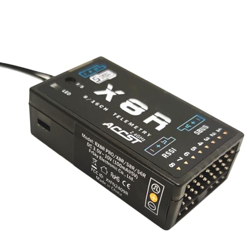Begchy X8R 8Ch/16ch 2,4 GHz Empfänger mit Antenne für TX16S TX18S Jumper XJT X9D Plus, X12S,X-Lite Pro ACCST und RSSIandSBUS Begchy X8R 8Ch/16ch 2,4 GHz Empfänger mit Antenne für TX16S TX18S Jumper XJT X9D Plus, X12S,X-Lite Pro ACCST und RSSIandSBUS von Begchy