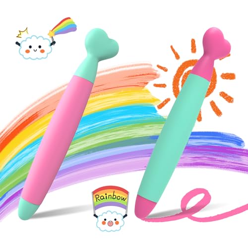2er Pack Tablet Stift für Kinder,Kids Stylus Pen,Touchscreen Stift für Kinder,Universal Handschrift Malstift,für alle iOS Android Handys Tablets,Kinder Smartwatch von Begonia