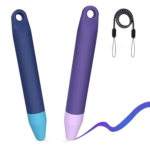 2er Tablet Stift für Kinder,Touchscreen Stift für Kinder,Kids Stylus Stift,Gummi Touchscreen Stift,kompatibel mit Allen Handys und Tablets iPhone,Android,Smartwatch,Amazon Kids Tablet, Fire HD von Begonia