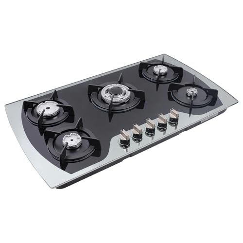Begoniape 5 Flammig Glas Gaskochfeld Schwarz 5 Zonen Gehärtetes Glas Gaskochfeld Eingebaut Gaskochfeld LPG/NG Gas Gaskochfeld mit Automatische Batterie-Impuls-Zündung 90 * 51cm Begoniape 5 Flammig Glas Gaskochfeld Schwarz 5 Zonen Gehärtetes Glas Gaskochfeld Eingebaut Gaskochfeld LPG/NG Gas Gaskochfeld mit Automatische Batterie-Impuls-Zündung 90 * 51cm von Begoniape