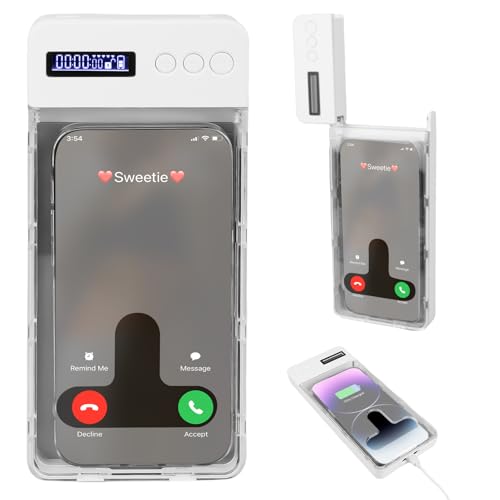 Handy-Sperrbox mit Timer, Telefonschlossbox mit Timer, Handy Safe mit Zeitschloss, Handy Gefängnis mit Timer, Telefongefängnis für iPhone/Android-Handy Max 17cm,Hilft Kinder/Erwachsenen, Telefonsucht Handy-Sperrbox mit Timer, Telefonschlossbox mit Timer, Handy Safe mit Zeitschloss, Handy Gefängnis mit Timer, Telefongefängnis für iPhone/Android-Handy Max 17cm,Hilft Kinder/Erwachsenen, Telefonsucht von Behogan