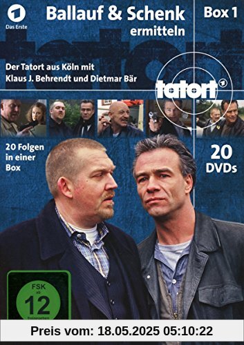 Tatort - Ballauf & Schenk ermitteln Box 1 [20 DVDs] von Behrendt, Klaus Jochen