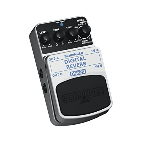 Behrimger DR600 Digitales Stereo-Reverb-Effektpedal von Behringer