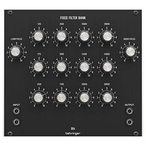 Behringer 914 FIXED FILTER BANK Legendäres analoges Fixed Filter Bank-Modul für Eurorack von Behringer