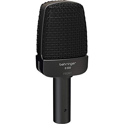 Behringer B 906 Dynamisches Mikrofon für Instrumenten- und Gesangsanwendungen von Behringer