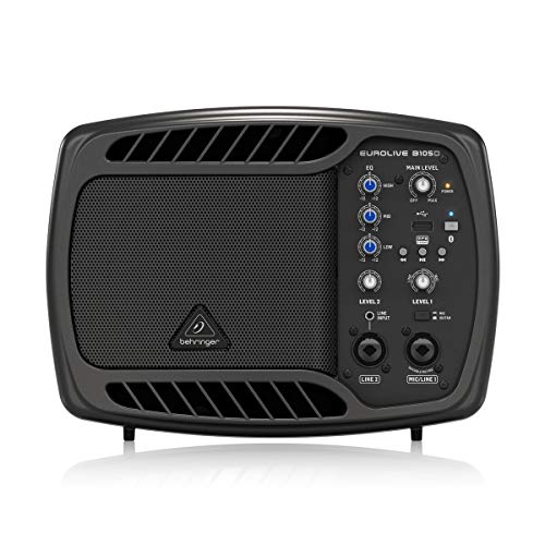 Behringer B105D Ultrakompakter 50-Watt-PA/Monitor-Lautsprecher mit MP3-Player und Bluetooth-Audio-Streaming von Behringer