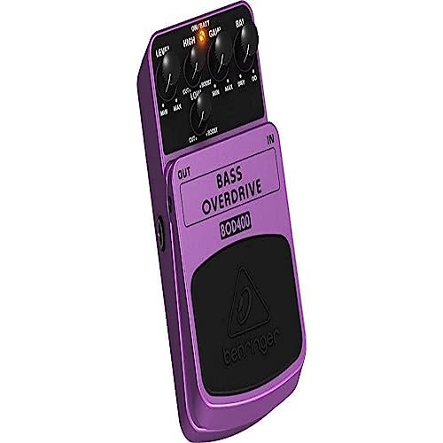 Behringer BASS OVERDRIVE BOD400 Authentisches Röhren-Overdrive-Effektpedal Behringer BASS OVERDRIVE BOD400 Authentisches Röhren-Overdrive-Effektpedal von Behringer