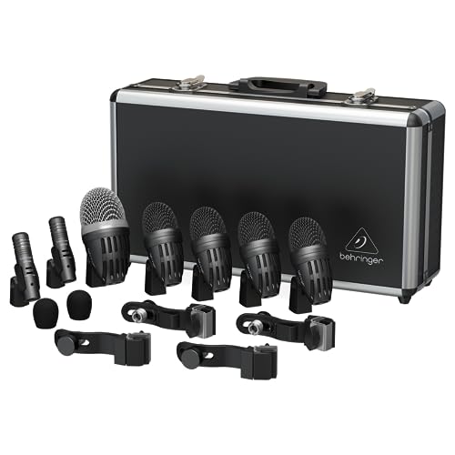Behringer BC1500 Premium 7-Piece Drum Microphone Set for Studio and Live Applications von Behringer