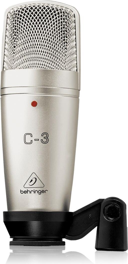 Behringer C-3 Mikrofon Silber Studio-Mikrofon (27000302) von Behringer