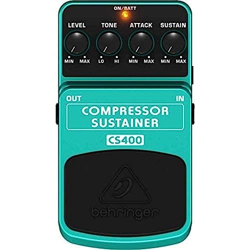 Behringer COMPRESSOR/SUSTAINER CS400 Ultimatives Dynamik-Effektpedal Behringer COMPRESSOR/SUSTAINER CS400 Ultimatives Dynamik-Effektpedal von Behringer