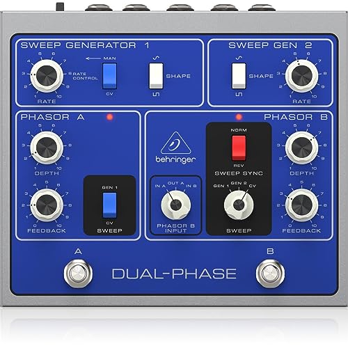 Behringer DUAL PHASE Authentischer Dual-Analog-Phasenschieber mit 12 Optokopplern von Behringer