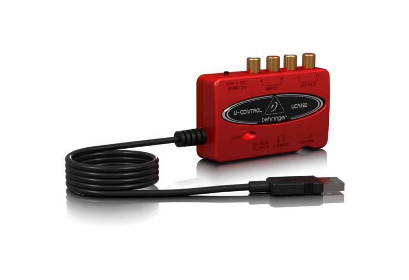 Behringer Digitales Aufnahmegerät (UCA222 - USB Audio Interface) von Behringer