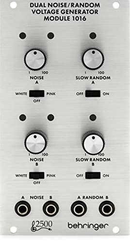Behringer Dual Noise/Random Voltage Generator Modul 1016 Legendary 2500 Series Dual Noise Source Modul für Eurorack Behringer Dual Noise/Random Voltage Generator Modul 1016 Legendary 2500 Series Dual Noise Source Modul für Eurorack von Behringer
