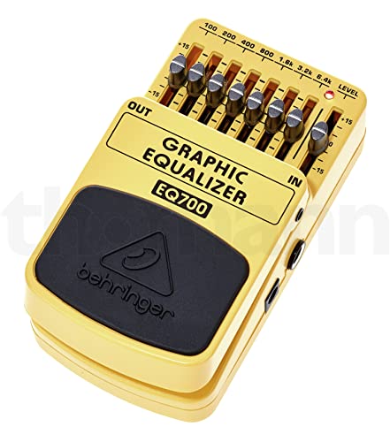 Behringer Grafischer Equalizer EQ700 Ultimativer grafischer 7-Band-Equalizer von Behringer