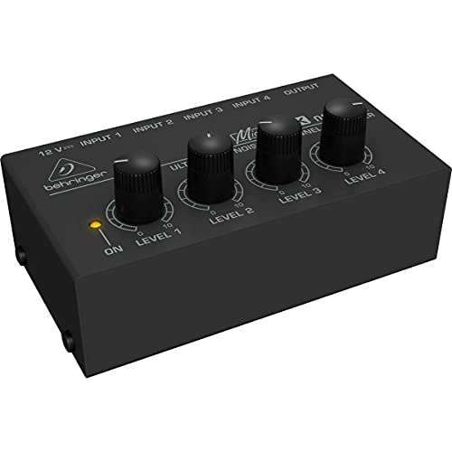 Behringer MICROMIX MX400 Ultra Low-Noise 4-Kanal-Line-Mixer von Behringer