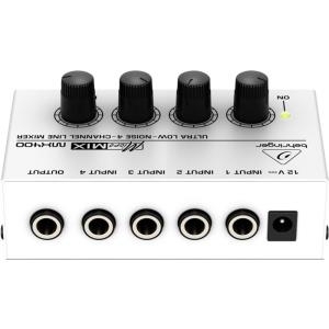 Behringer MX400 Audio-Mixer 4 Kanäle Schwarz - Weiß (16257) von Behringer