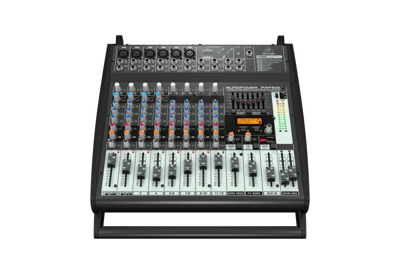Behringer Mischverstärker (PMP500 EUROPOWER 500W 12-Channel Powermixer - Powermixer) von Behringer