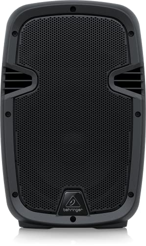 Behringer PK108A Aktives 240-Watt-8-Zoll-PA-Lautsprechersystem mit integriertem Mediaplayer, Bluetooth*-Empfänger und integriertem Mischpult von Behringer