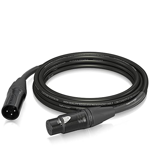 Behringer PMC-500 Platinum Performance 5 m langes Mikrofonkabel mit XLR-Anschlüssen Behringer PMC-500 Platinum Performance 5 m langes Mikrofonkabel mit XLR-Anschlüssen von Behringer