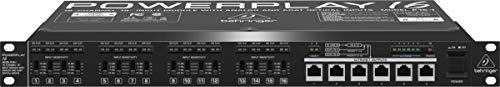 Behringer POWERPLAY P16-I 16-Kanal-19-Zoll-Eingangsmodul mit analogen und optischen ADAT*-Eingängen von Behringer