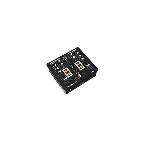 Behringer PRO MIXER VMX100USB Professioneller 2-Kanal-DJ-Mixer mit USB/Audio-Interface, BPM-Zähler und VCA-Steuerung von Behringer