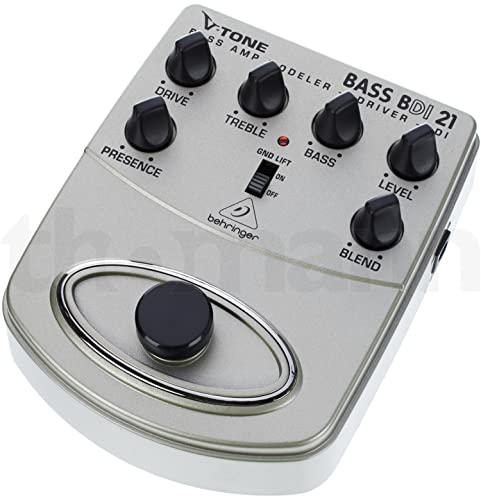 Behringer V-TONE BASS DRIVER DI BDI21 Bass Amp Modeler/Direct Recording Preamp/DI Box Behringer V-TONE BASS DRIVER DI BDI21 Bass Amp Modeler/Direct Recording Preamp/DI Box von Behringer