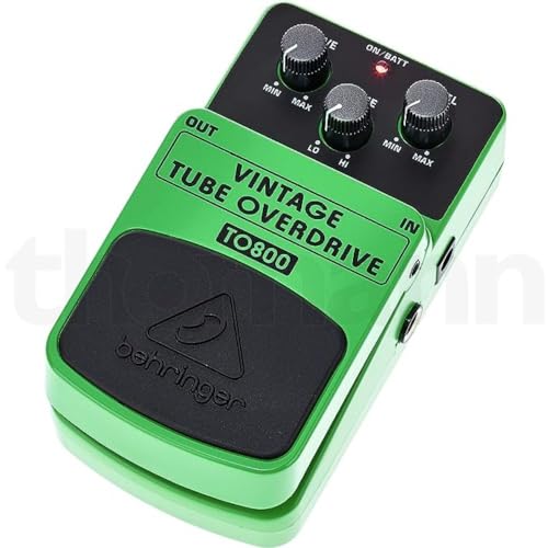 Behringer TO800 Vintage Tube-Sound Überdrive Effekt-Pedal von Behringer