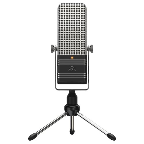 Behringer Vintage USB Microphone BV44, Schwarz von Behringer