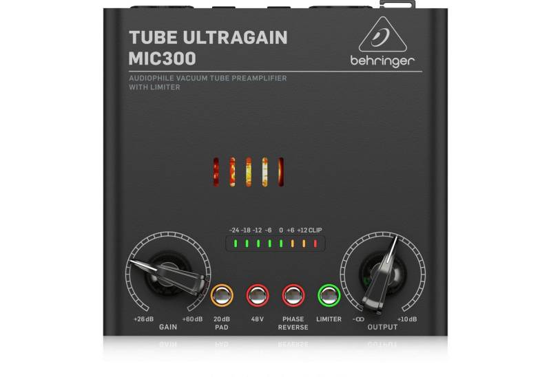 Behringer Vorverstärker (MIC300 Tube Ultragain - Studio Preamp) von Behringer