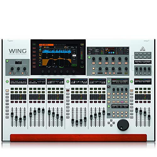 Behringer WING 48-Kanal-, 28-Bus-Full-Stereo-Digitalmischpult mit 24-Fader-Bedienoberfläche und 10-Zoll-Touchscreen von Behringer