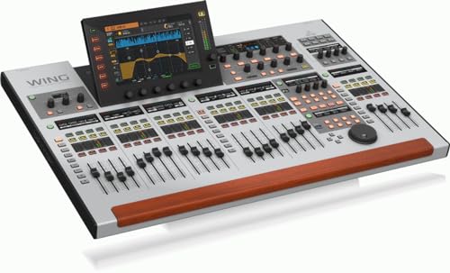 Behringer WING 48-Kanal-, 28-Bus-Full-Stereo-Digitalmischpult mit 24-Fader-Bedienoberfläche und 10-Zoll-Touchscreen von Behringer