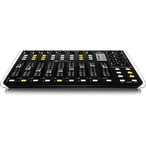 Behringer X-TOUCH COMPACT Universeller USB/MIDI-Controller mit 9 berührungsempfindlichen Motorfadern von Behringer