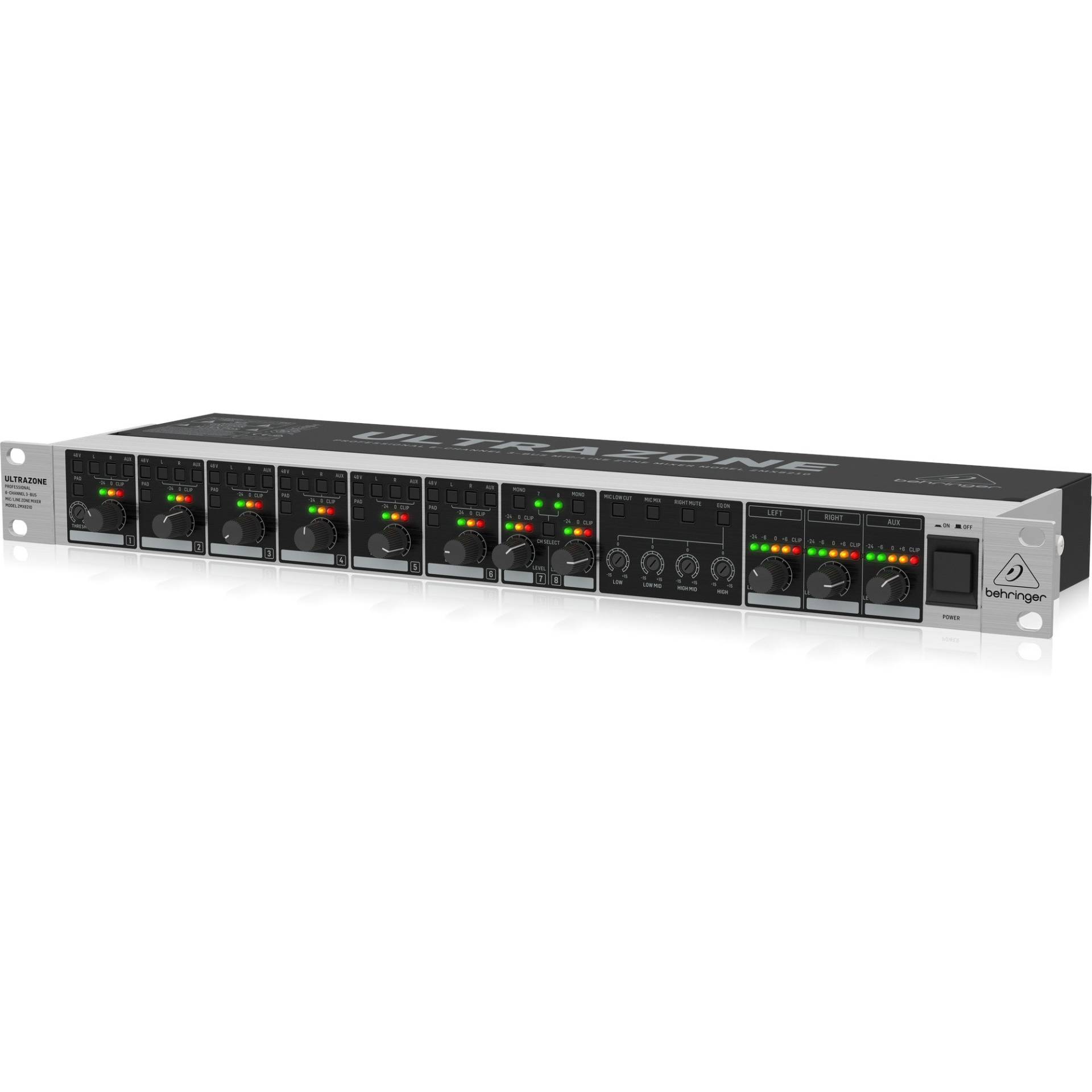 Behringer ZMX8210 V2 8-Channel Zone Mixer Behringer ZMX8210 V2 8-Channel Zone Mixer von Behringer
